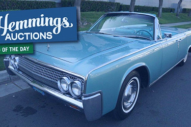 A clean, highly original 1963 Lincoln Continental convertible that's ready  to cruise | Hemmings